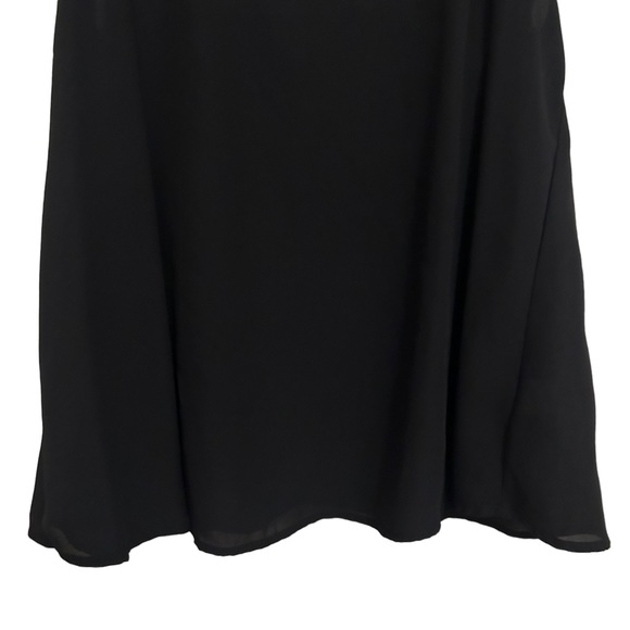 TORRID Black Georgette Mesh Inset Cami Top 00 (M/L 10) - Picture 5 of 10